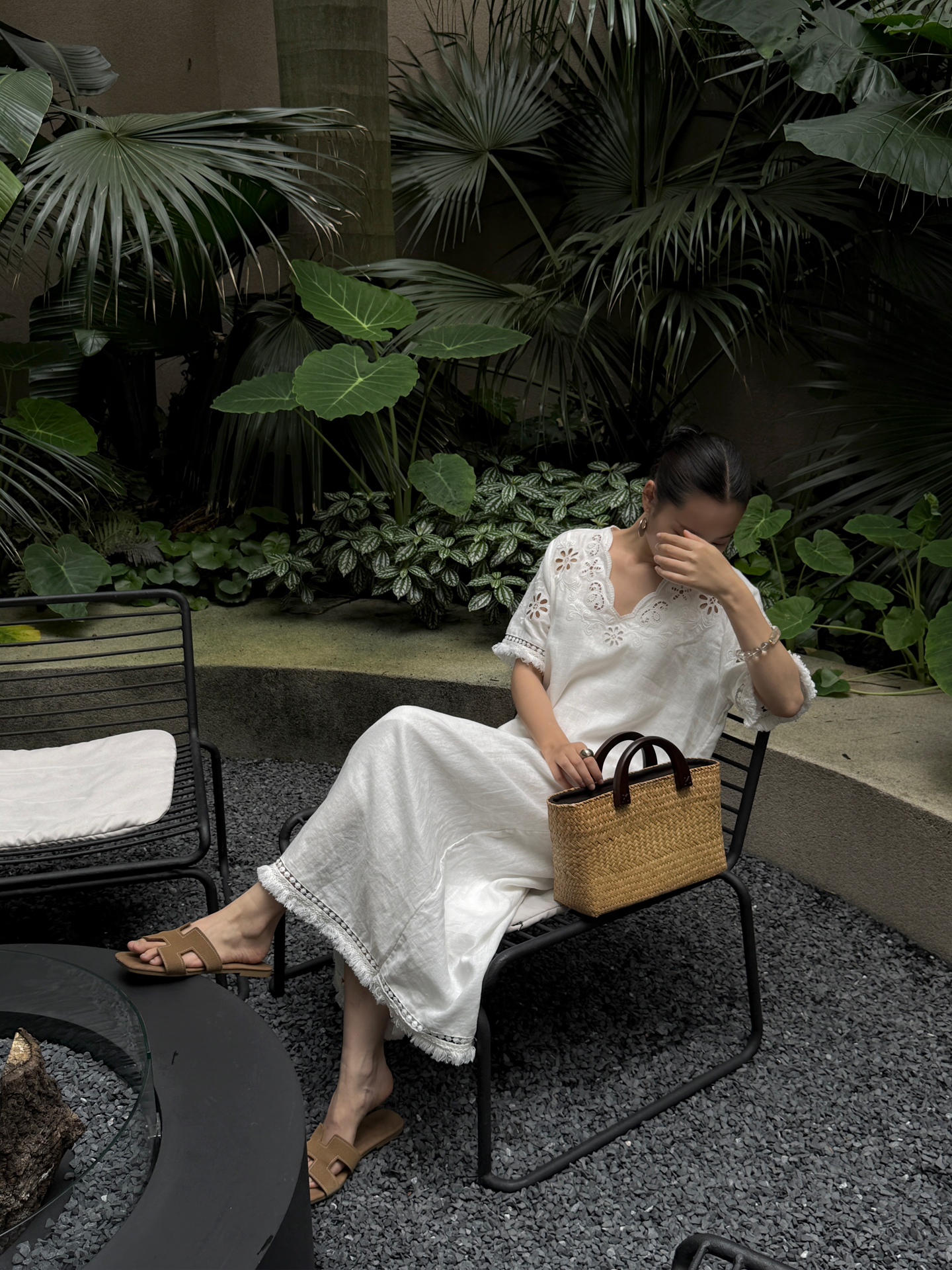 Elegant Simple Style Holiday C - Linen Dress Wrap avaliação e preço