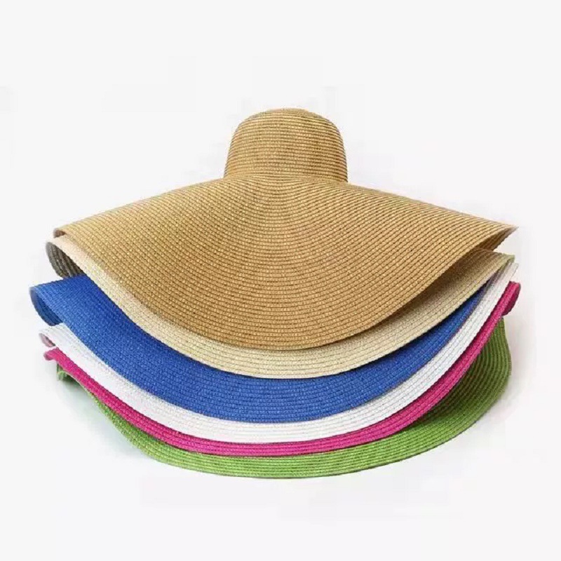 Oversized Beach Straw Hats for - Hat Floppy Wide avaliação e preço