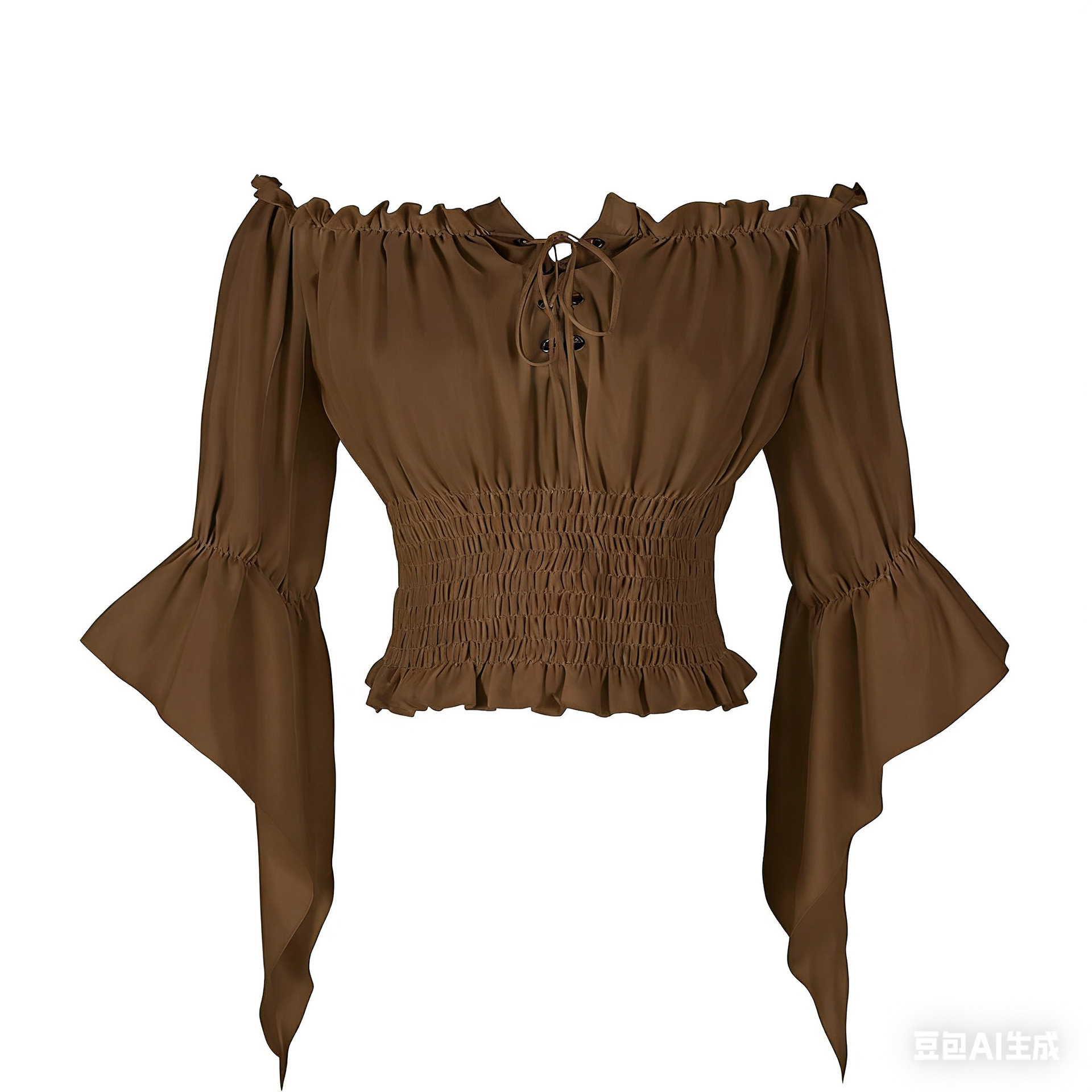Renaissance Medieval Aristocra - Blouse Off Shoulder avaliação e preço