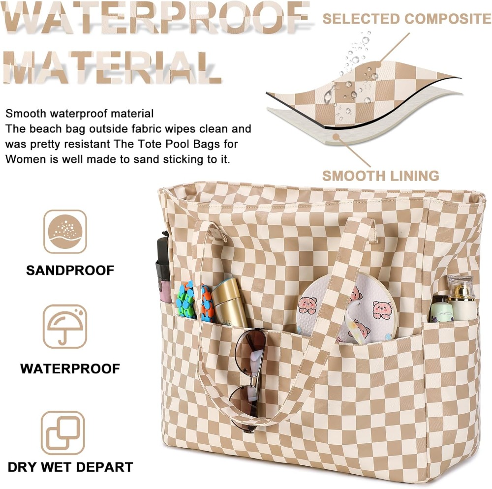 Extra Large Waterproof Beach T - Tote Bag Beach avaliação e preço