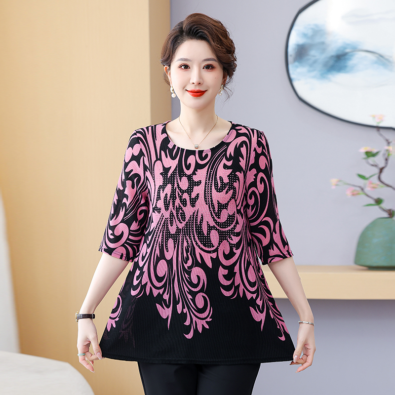 Women Round Neck Spring Summer - Romper Floral Print avaliação e preço