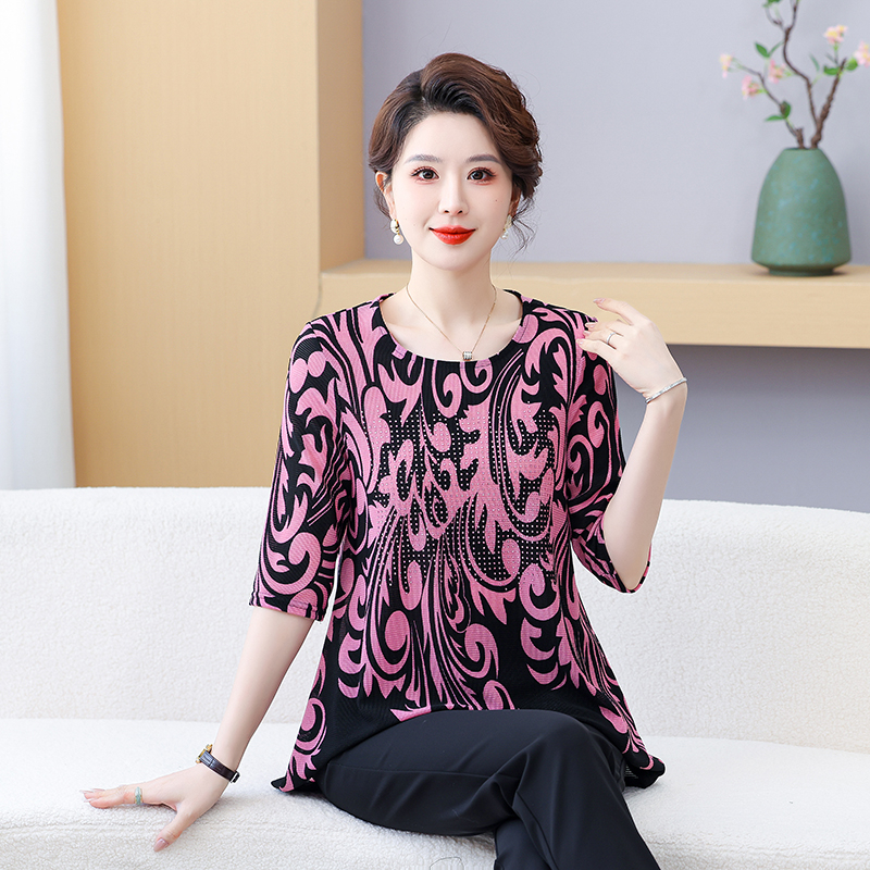 Women Round Neck Spring Summer - Romper Floral Print avaliação e preço