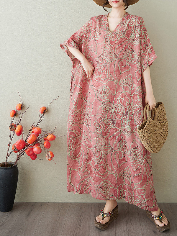 Knee-Length Wrap Long Dress Su - Linen Dress Wrap avaliação e preço