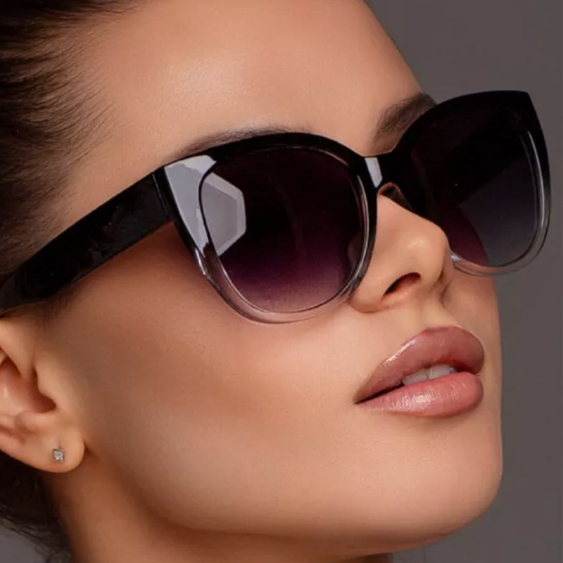 Retro Fashion Cat Eye Sunglass - Sunglasses Cat Eye avaliação e preço