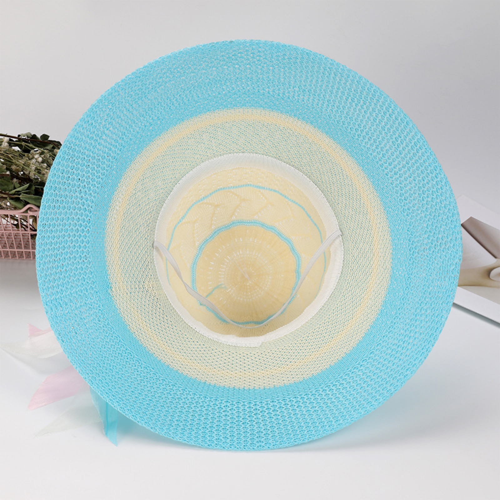 Women Bow Sun Hat Cloche Hat S - Hat Floppy Wide avaliação e preço