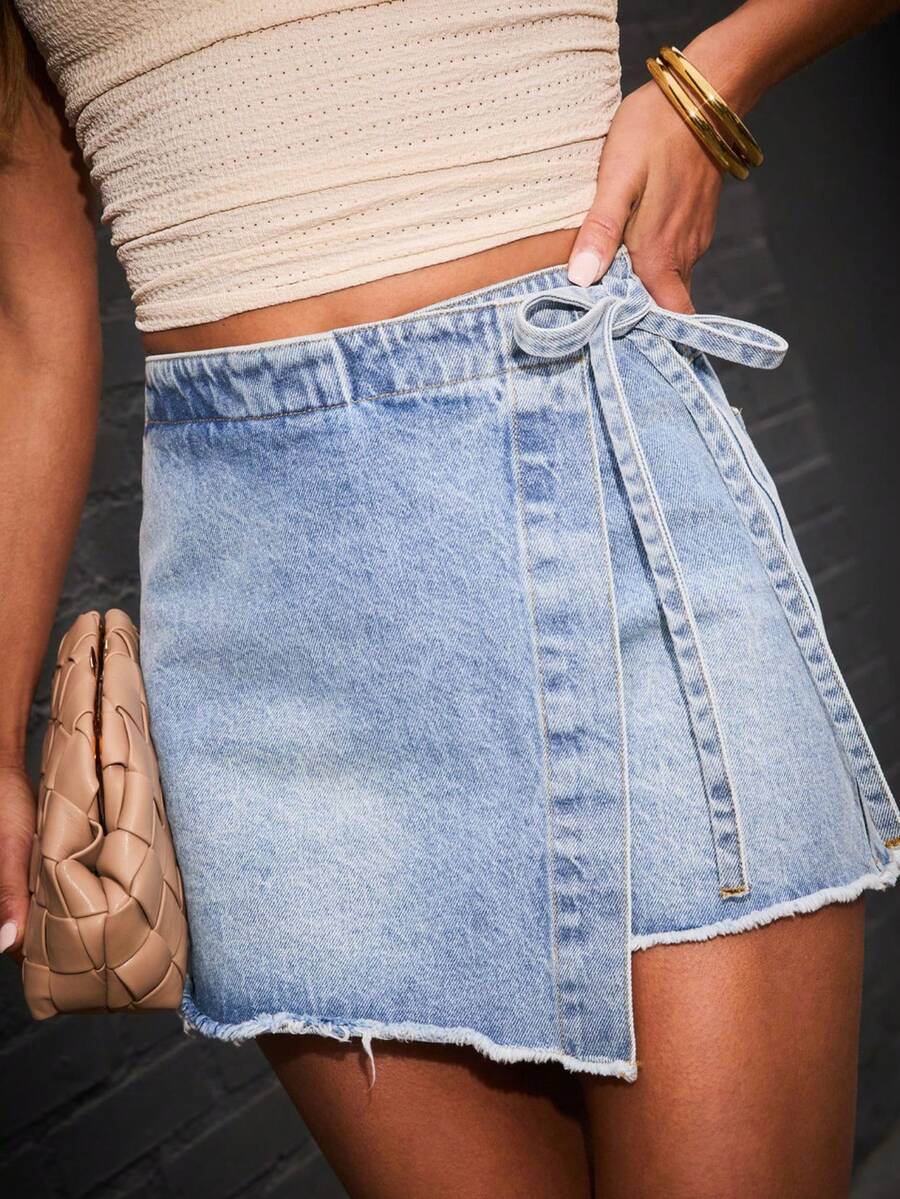 Womens Summer Retro Casual Dis - Shorts Denim Frayed avaliação e preço