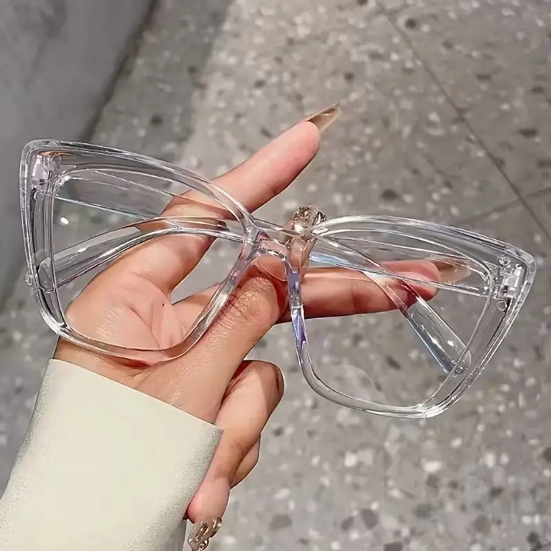 1Pc Fashionable Cat-Eye Glasse - Sunglasses Cat Eye avaliação e preço