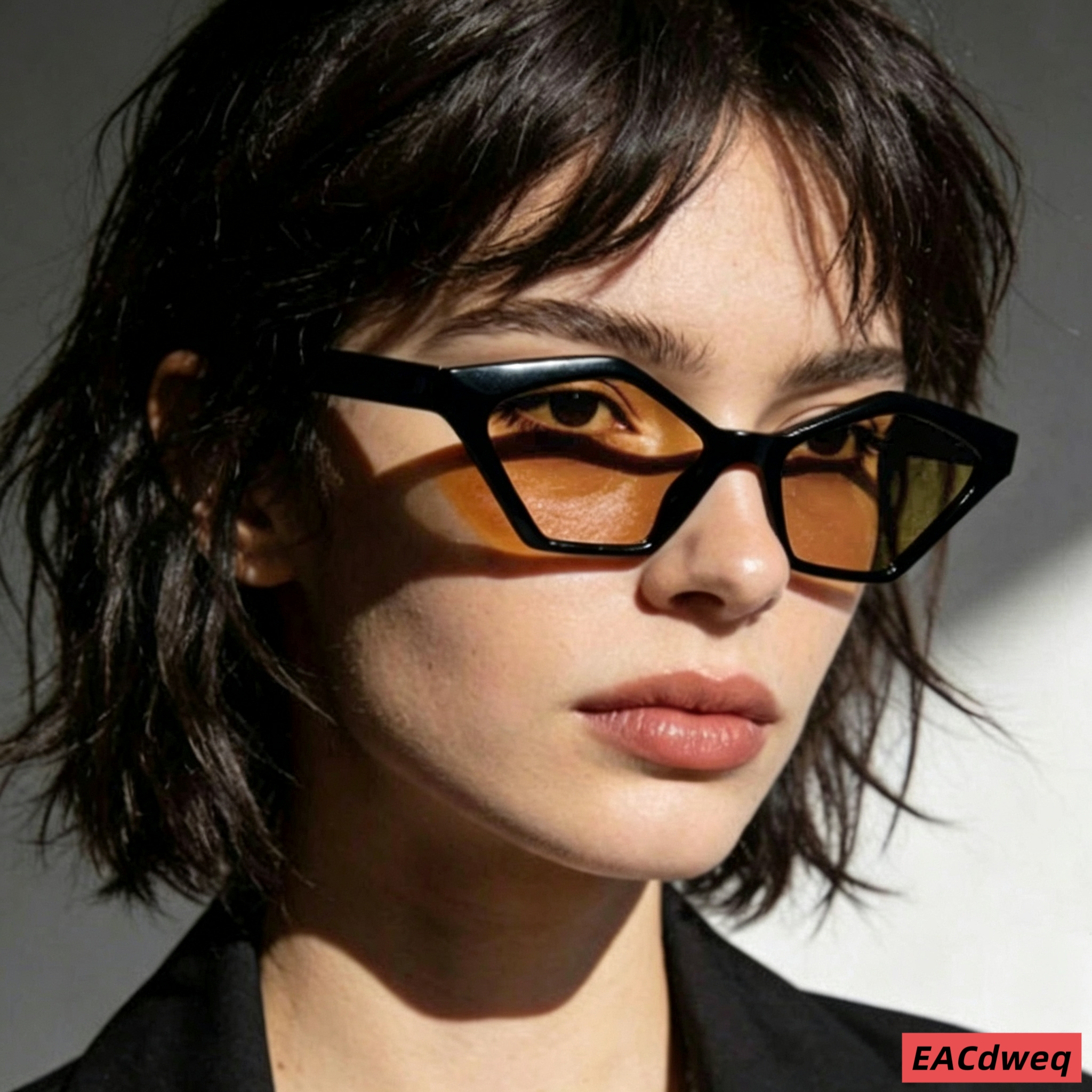 1Pc Retro Fashion Cat-Eye Narr - Sunglasses Cat Eye avaliação e preço