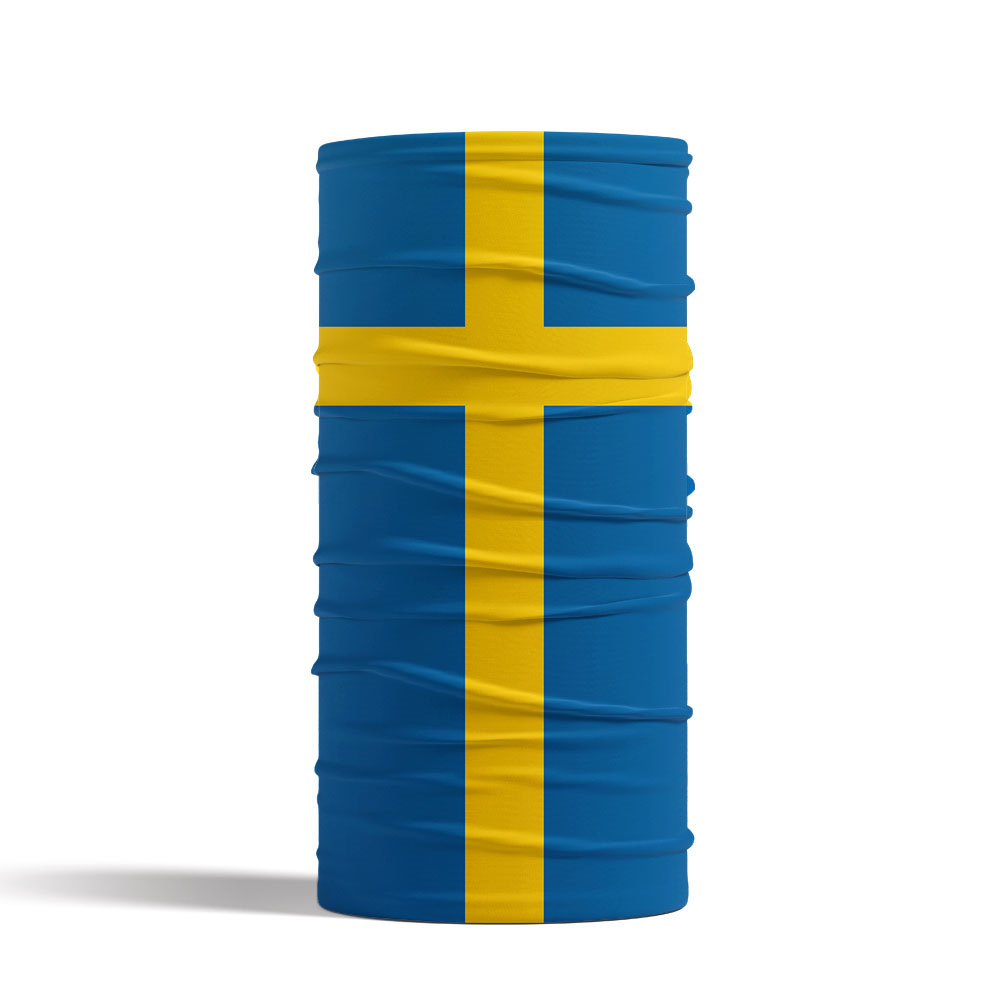 Sweden Flag Printed Bandana He - Headband Summer Knit avaliação e preço