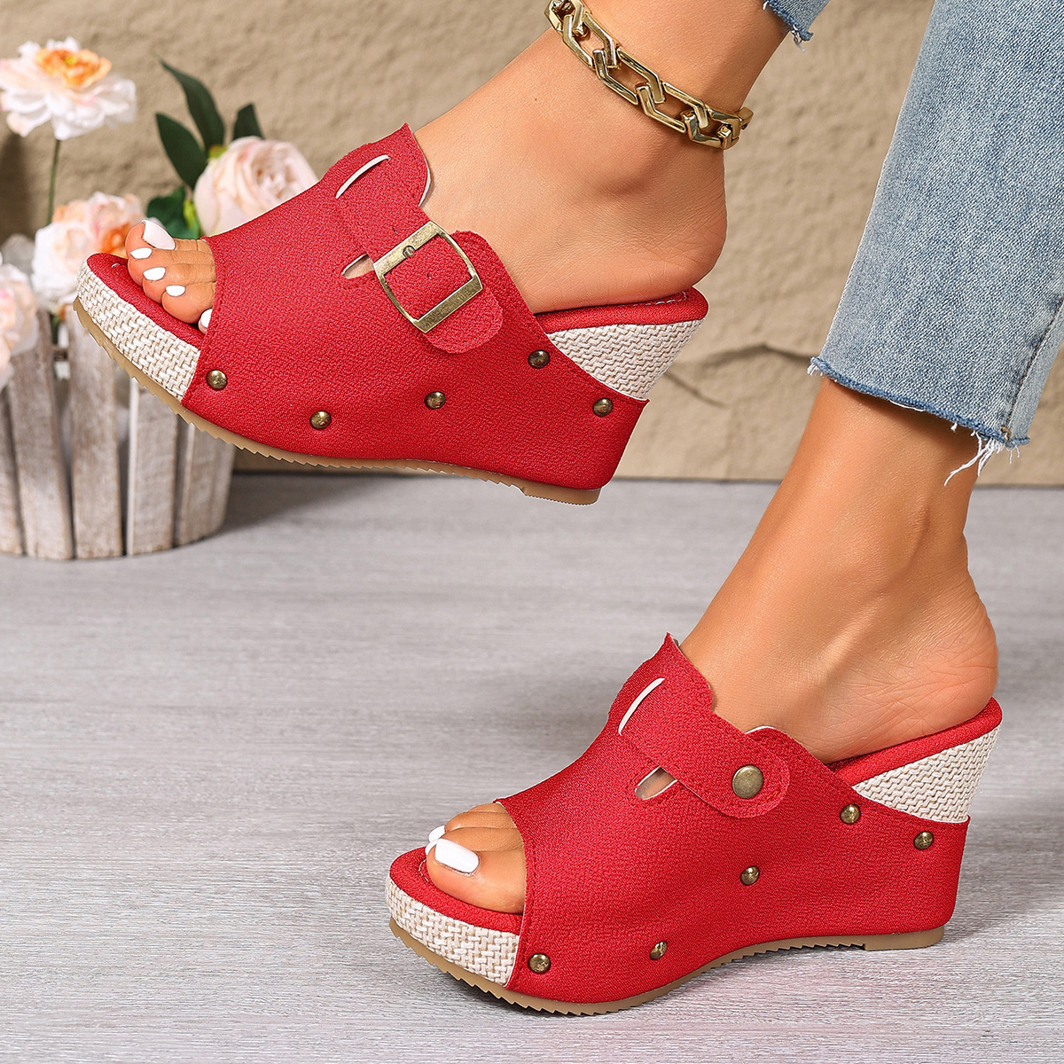 Summer Women's Espadrille Wedg - Wedge Espadrille Women avaliação e preço