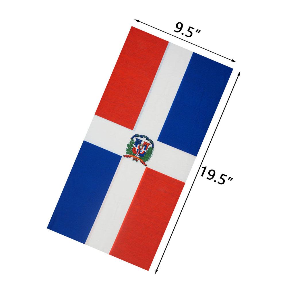 Dominica National Flag Bandana - Headband Summer Knit avaliação e preço