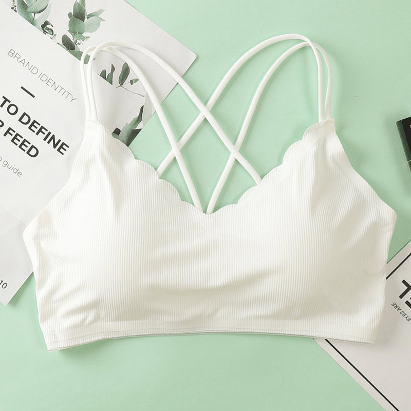 3D Sexy Lingerie Seamless Spor - Bralette Triangle Set avaliação e preço
