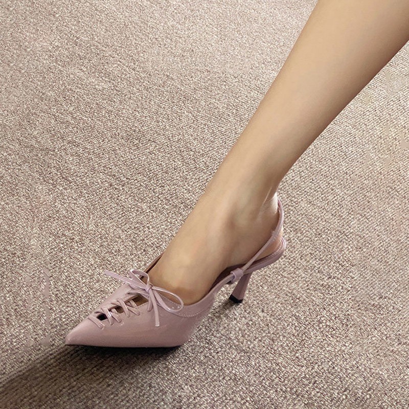 European-style Pointed-toe, Sl - Sandal Strappy Heeled avaliação e preço