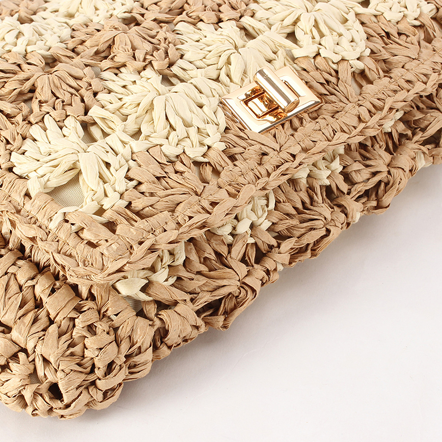 Straw Crossbody Bags for Women - Crochet Bag Raffia avaliação e preço