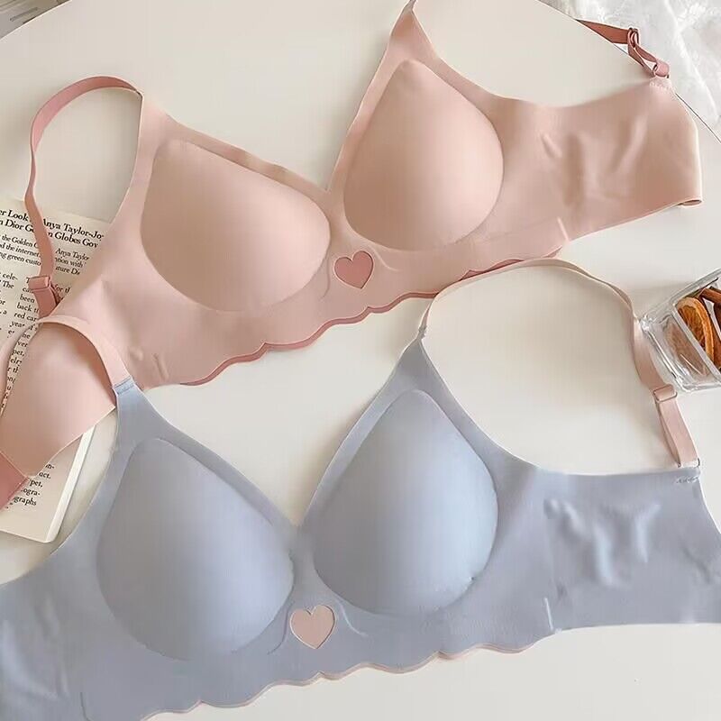 Seamless Invisible Bra For Wom - Bralette Triangle Set avaliação e preço