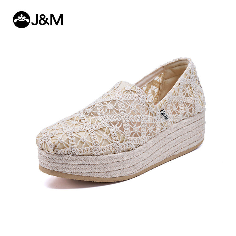 2026 J&M Women Wedges Fashion  - Wedge Espadrille Women avaliação e preço
