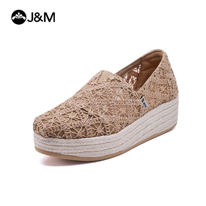 2026 J&M Women Wedges Fashion  - Wedge Espadrille Women avaliação e preço