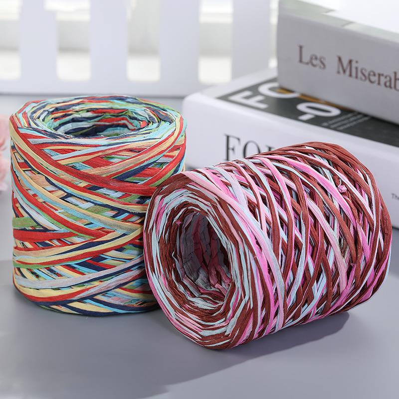 200M Raffia paper rope Straw Y - Crochet Bag Raffia avaliação e preço