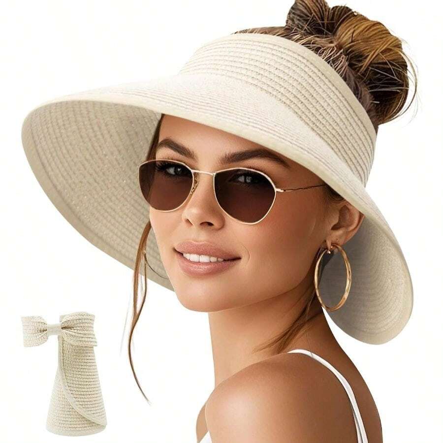 NPQQUAN Sun Visor Hats For Wom - Hat Floppy Wide avaliação e preço