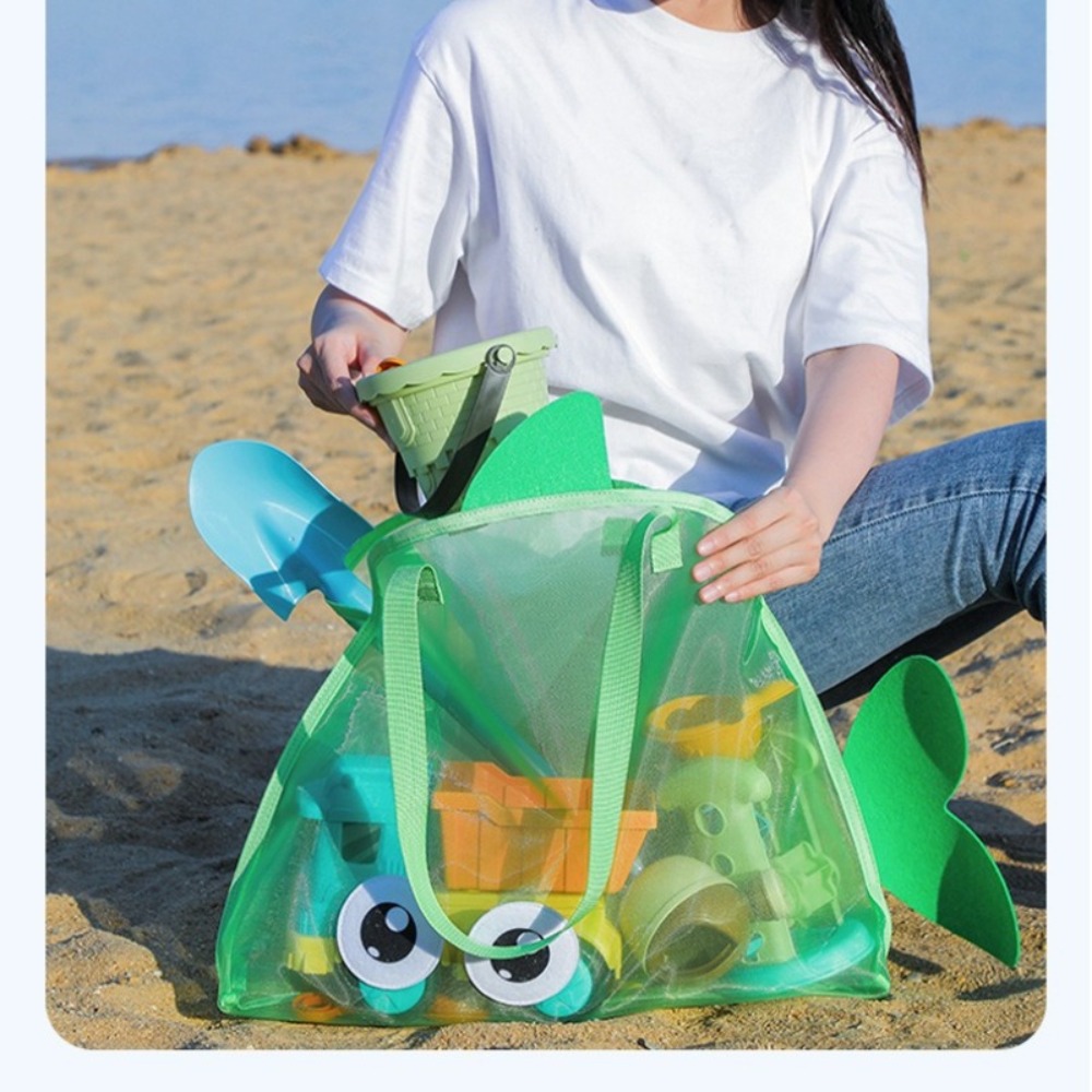 Kids Mesh Beach Bags Colorful  - Tote Bag Beach avaliação e preço
