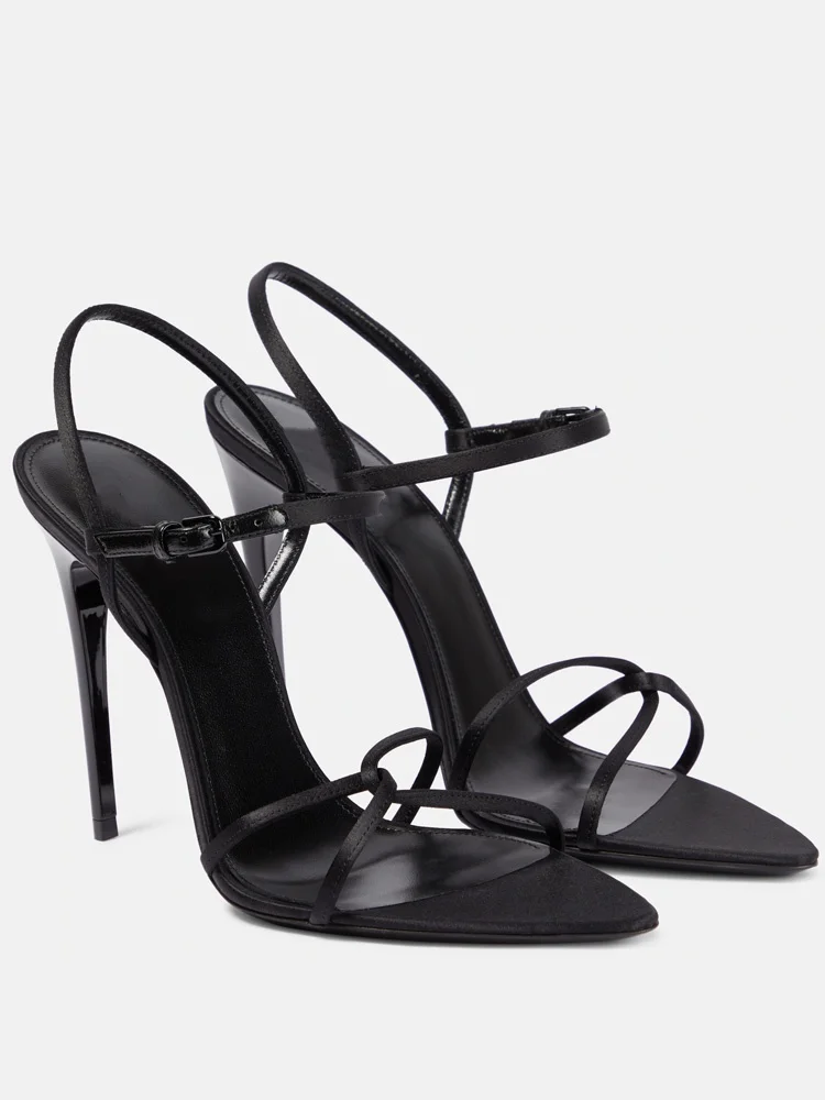 Pink Strappy Luxury Heeled San - Sandal Strappy Heeled avaliação e preço