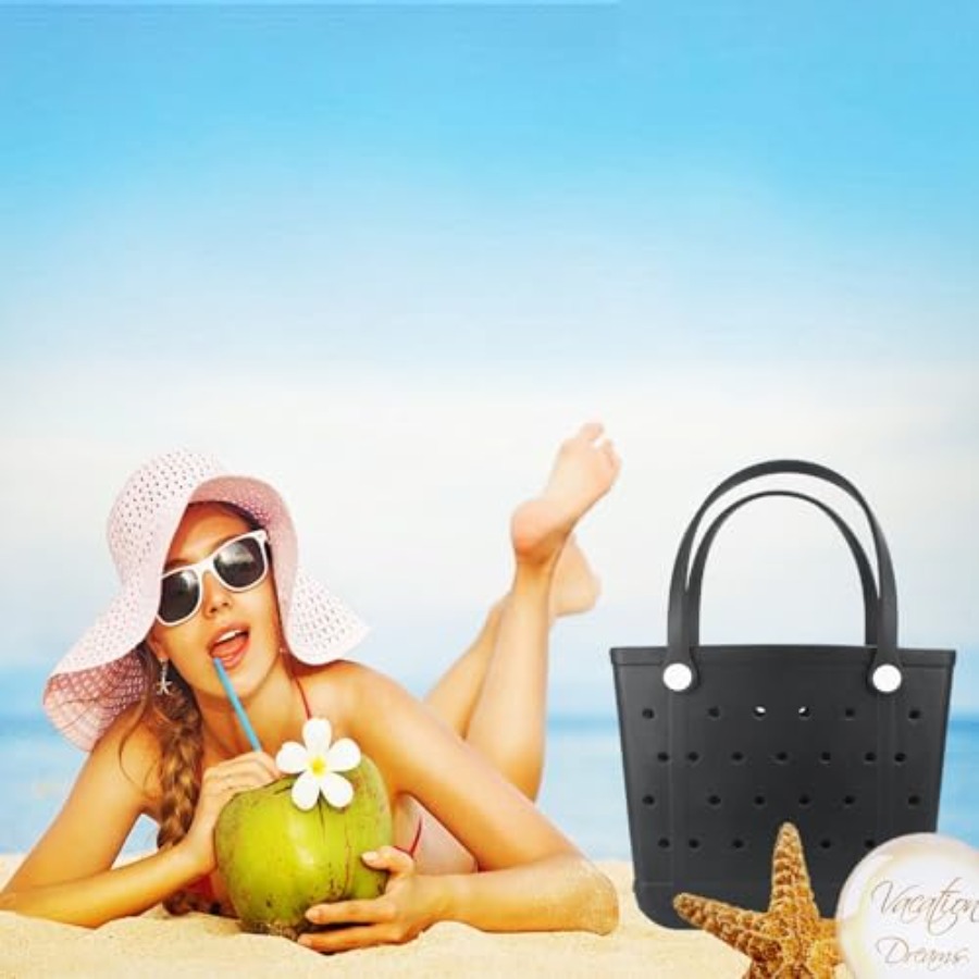 Beach Tote Bag, Original Large - Tote Bag Beach avaliação e preço