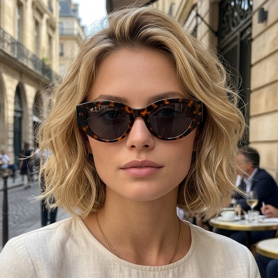 Women Men Classic Cat-Eye Pola - Sunglasses Cat Eye avaliação e preço