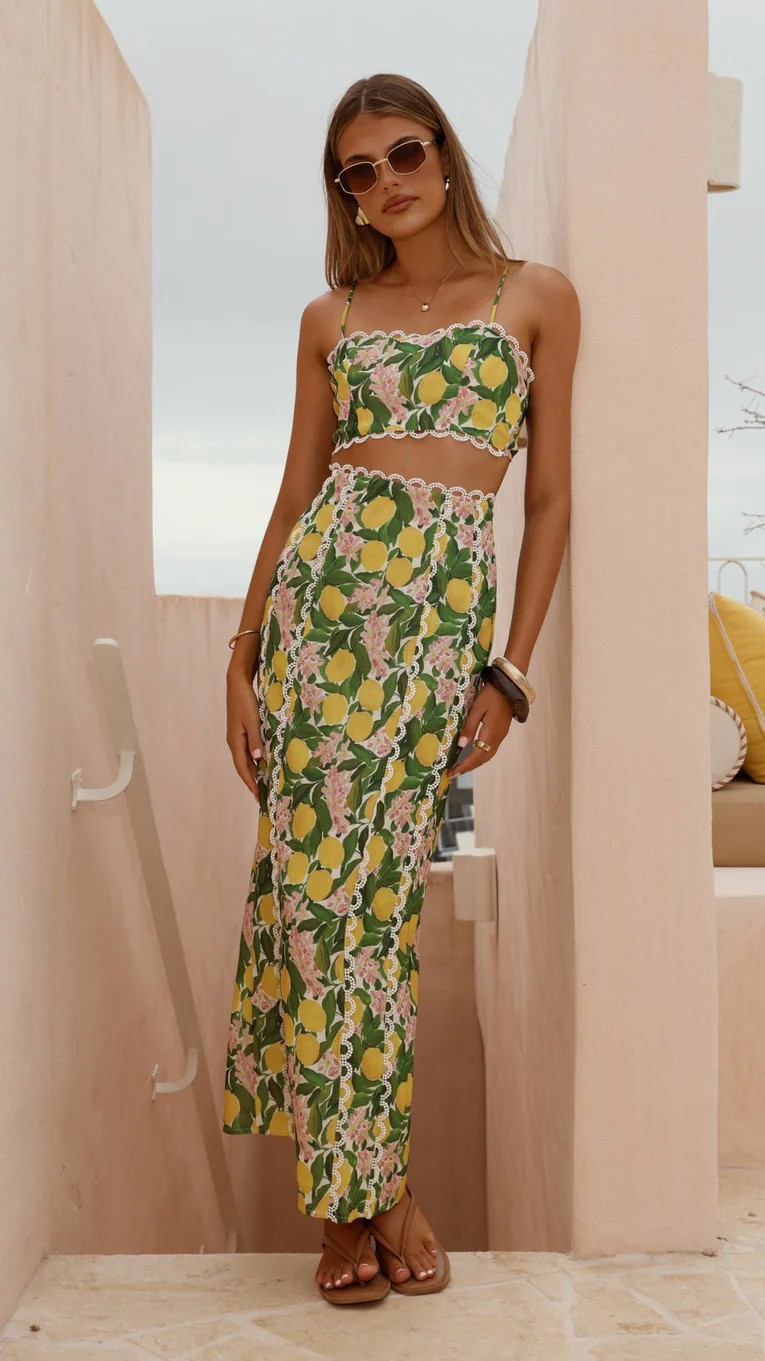 2025 Summer Beach Vacation Wom - Maxi Dress Halter avaliação e preço
