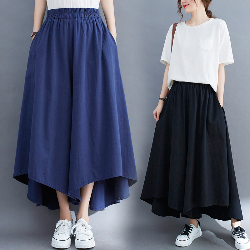Loose Cotton Linen Wide Leg Pa - Linen Pant Wide avaliação e preço