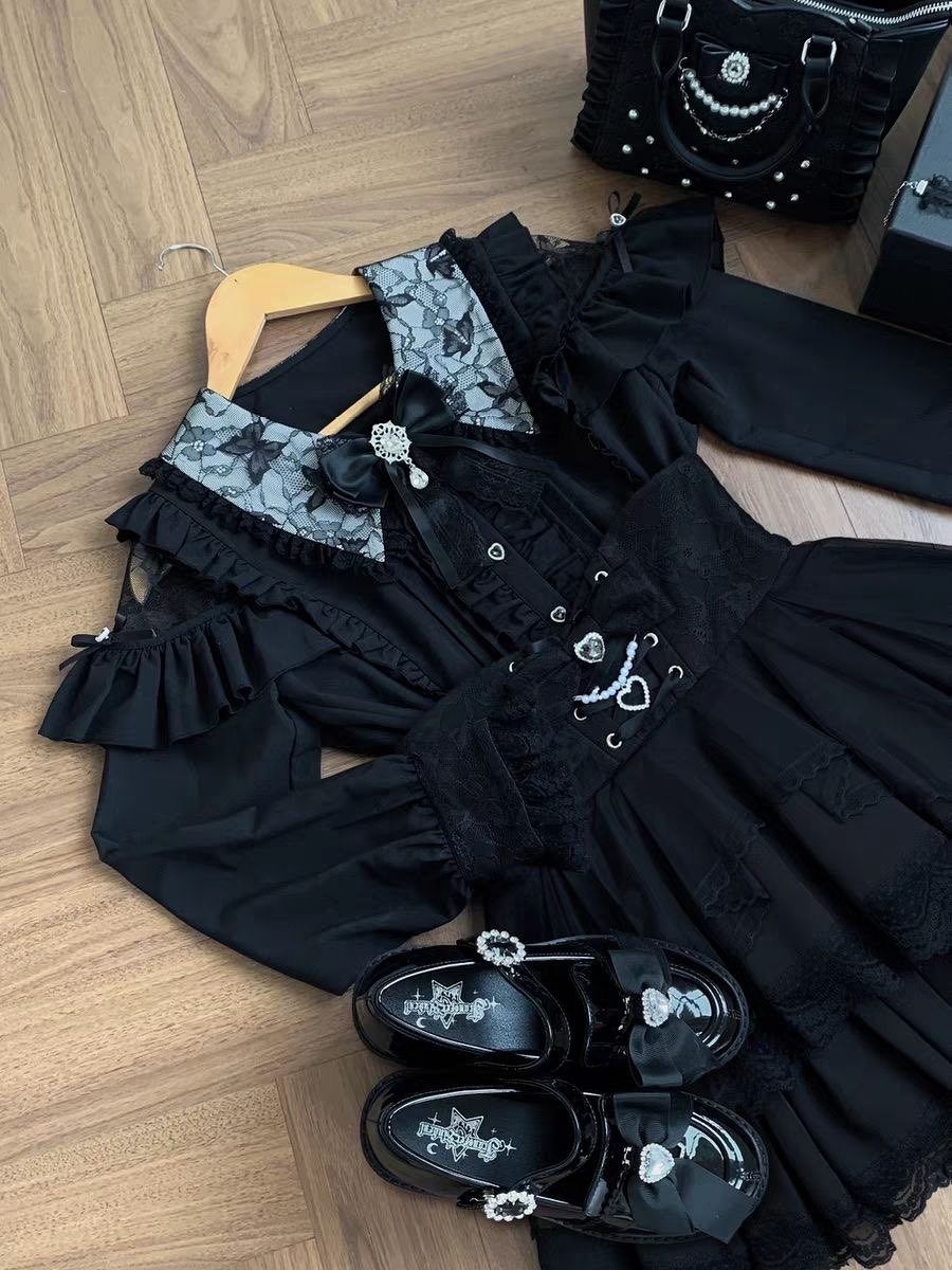 Harajuku Kawaii Skirt Sets Wom - Blouse Off Shoulder avaliação e preço