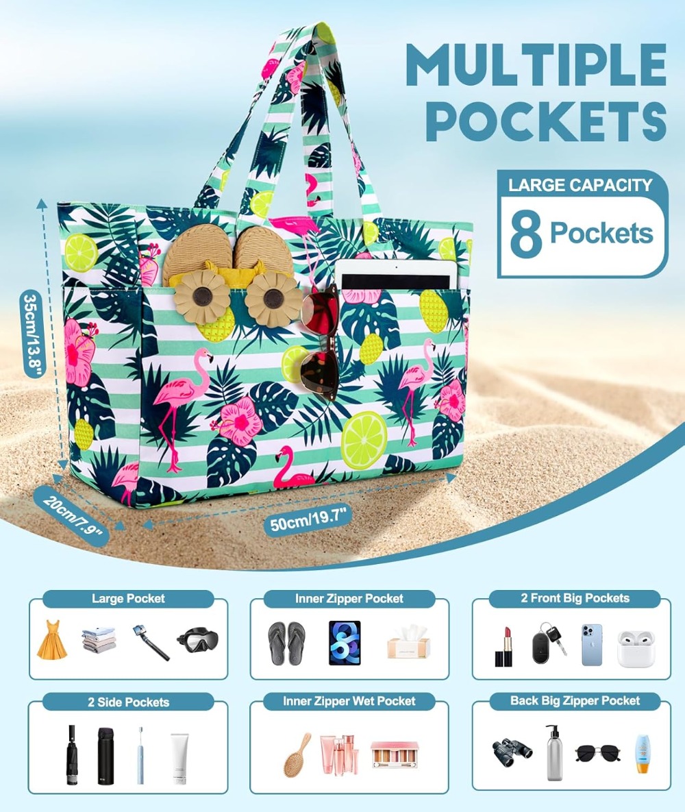 Extra Large Beach Bag Waterpro - Tote Bag Beach avaliação e preço