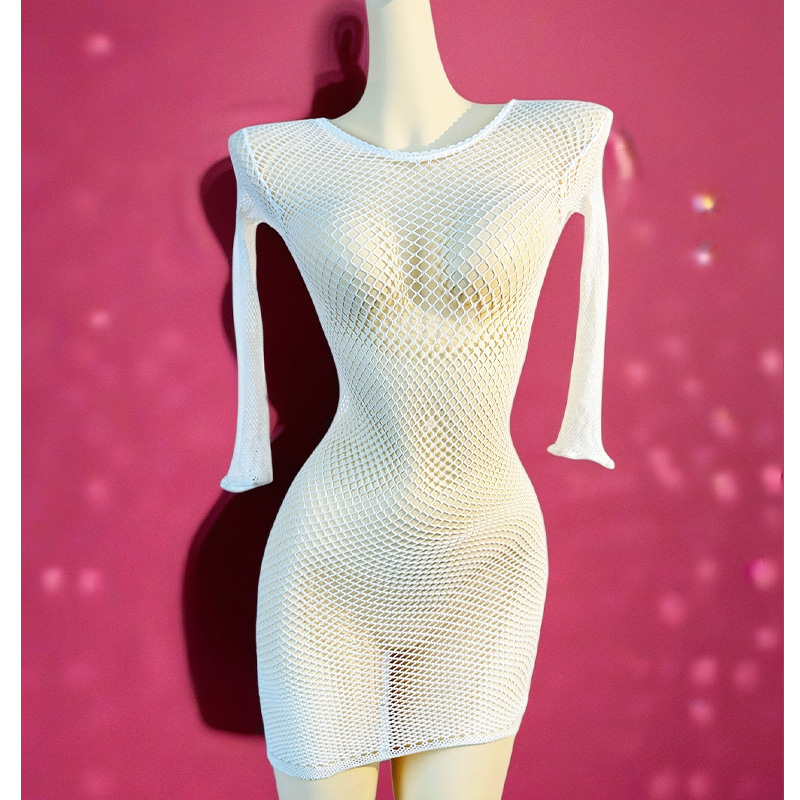 1PC Women Fishnet Cover Up Wit - Cover Up Kaftan avaliação e preço