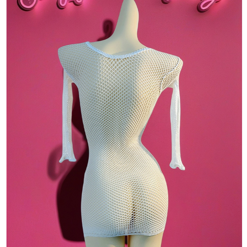 1PC Women Fishnet Cover Up Wit - Cover Up Kaftan avaliação e preço