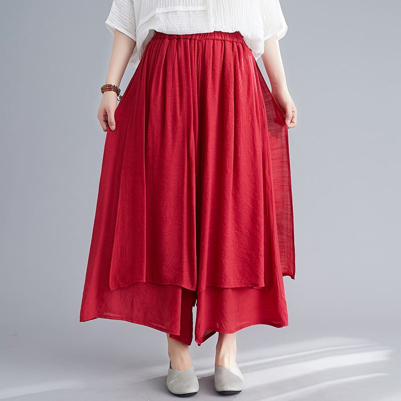 Cotton Linen Wide Leg Pants Wo - Linen Pant Wide avaliação e preço