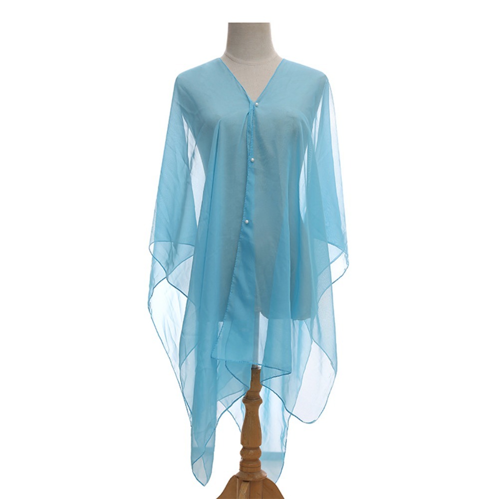 Fashion Solid color Shawl Scar - Cover Up Kaftan avaliação e preço