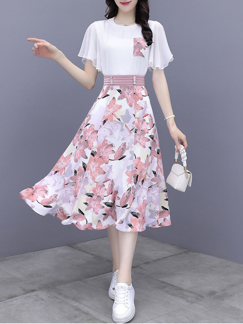 Women's Suits Summer 2022 New  - Romper Floral Print avaliação e preço