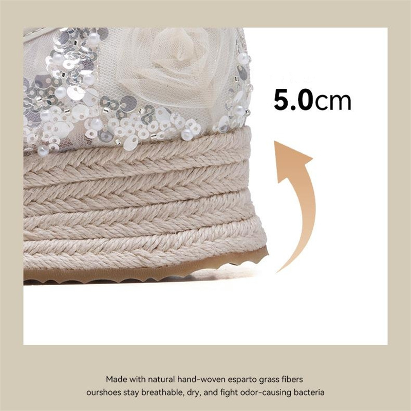 2026 J&M Women Wedges Fashion  - Wedge Espadrille Women avaliação e preço