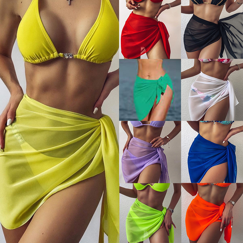 Women Chiffon Swimwear Cover U - Cover Up Kaftan avaliação e preço