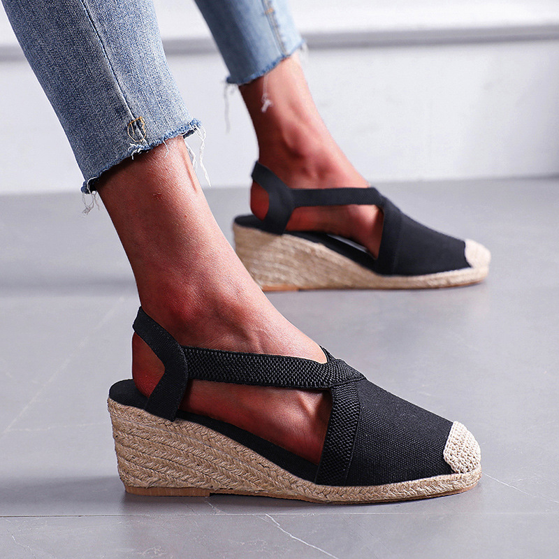 2026 Summer Women's Sandals St - Wedge Espadrille Women avaliação e preço