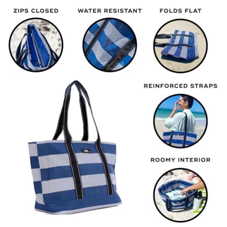 Joyride - Large Sandproof Beac - Tote Bag Beach avaliação e preço