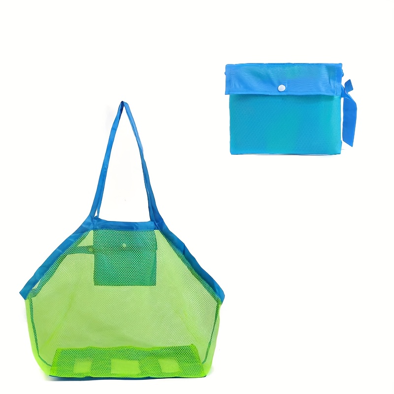 1pc Large Mesh Beach Tote Bag  - Tote Bag Beach avaliação e preço