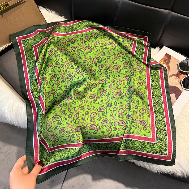 Fashion Square Scarf for Women - Headband Summer Knit avaliação e preço
