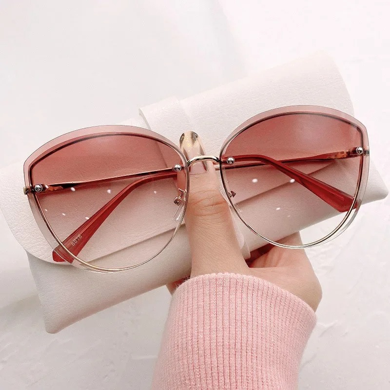 High Quality women's Oval Riml - Sunglasses Cat Eye avaliação e preço