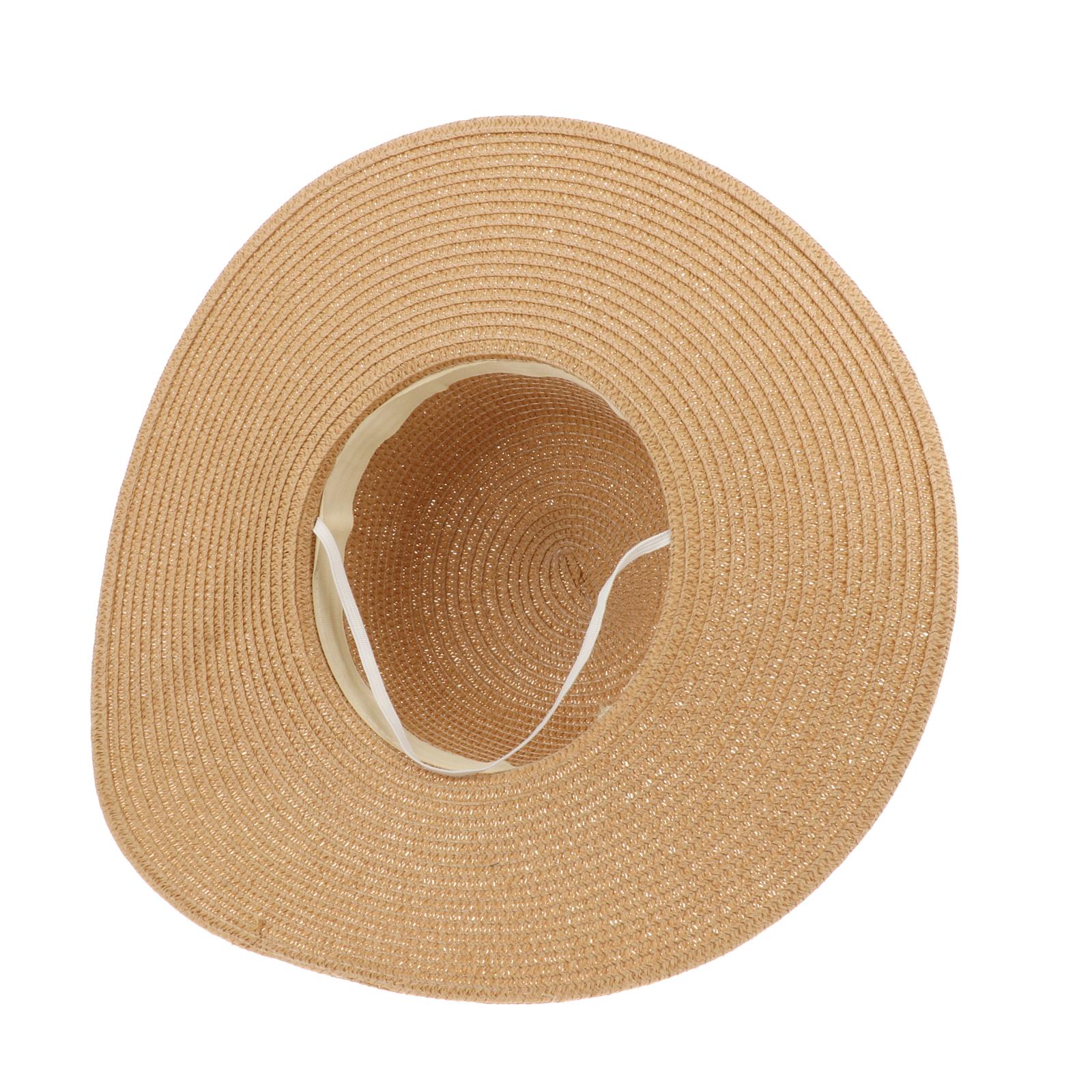 Women Wide Brim Straw Sun Hat  - Hat Floppy Wide avaliação e preço