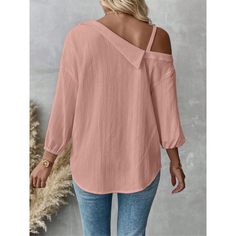 Plus Size1XL-5XL Women Blouses - Blouse Off Shoulder avaliação e preço