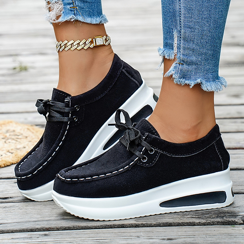 Basic Color Platform Loafers f - Wedge Espadrille Women avaliação e preço