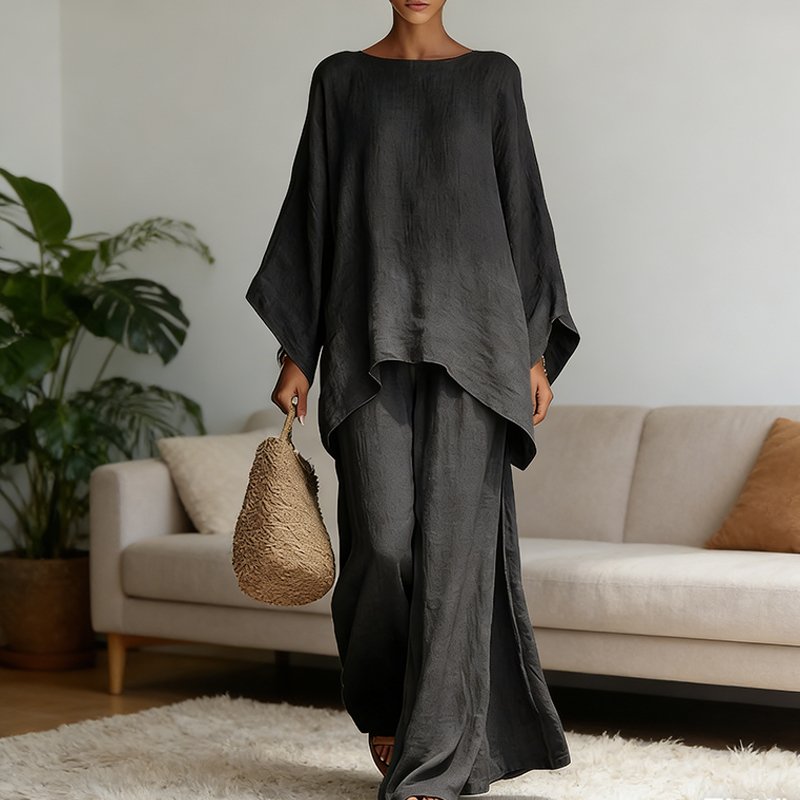 Spring New Fashion Linen Loose - Linen Pant Wide avaliação e preço